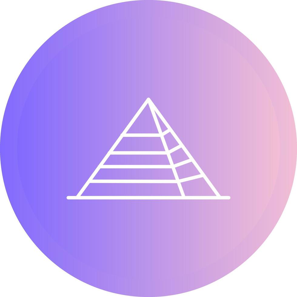 Pyramid Vector Icon