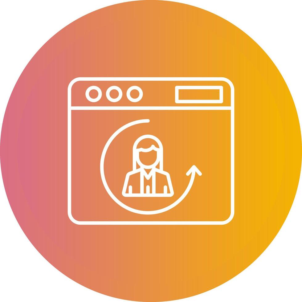 Return Visitor Vector Icon