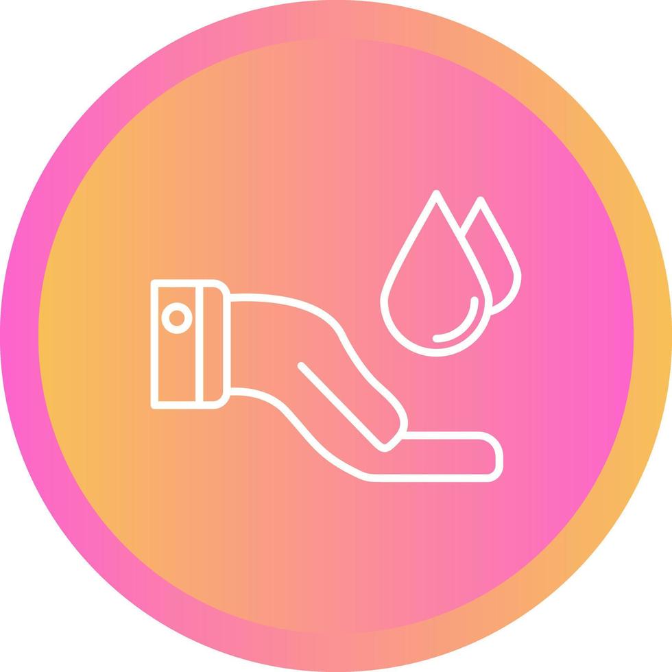 Save Water Vector Icon