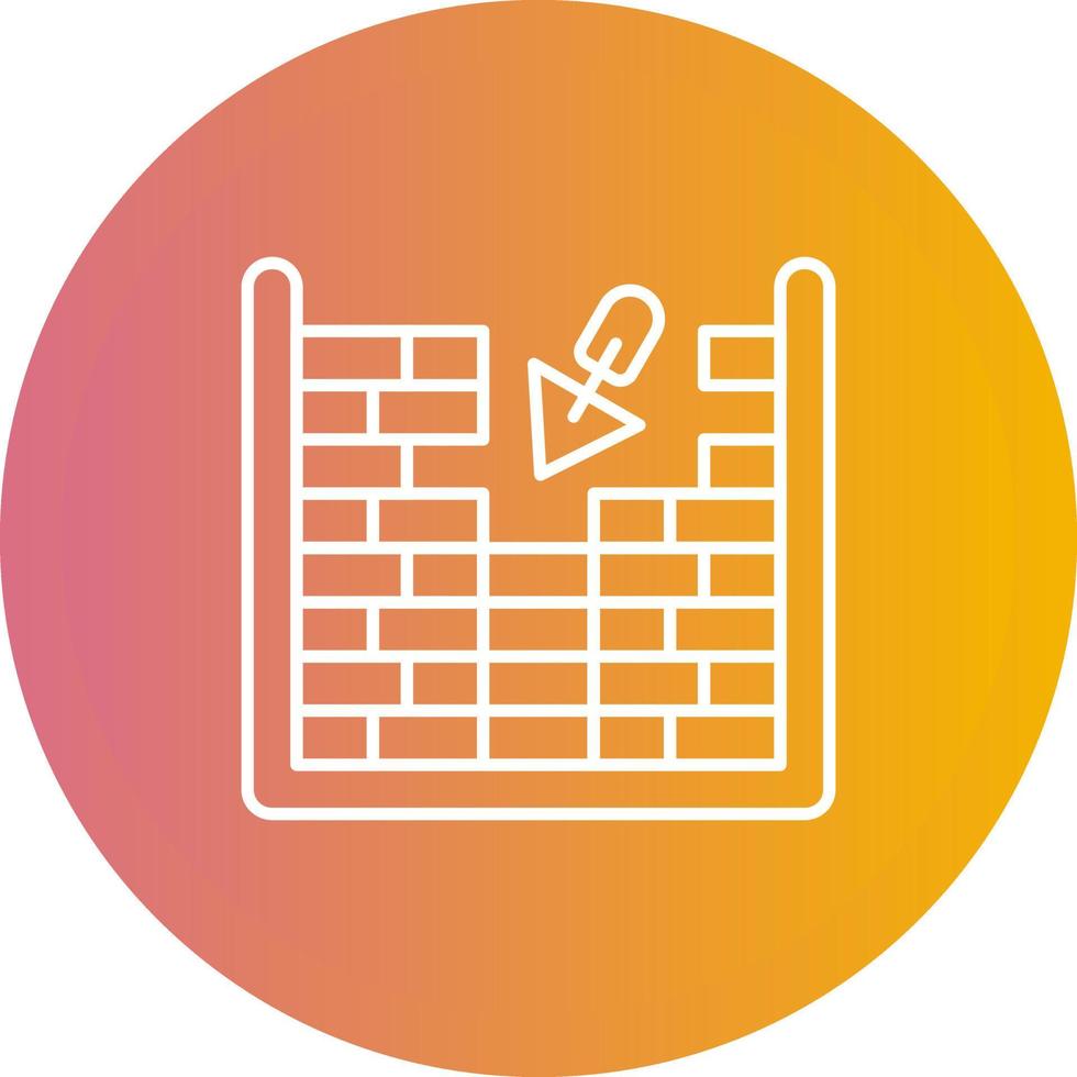 Masonry Vector Icon