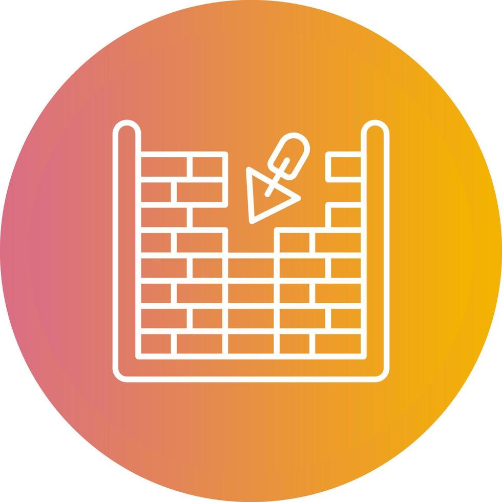 Masonry Vector Icon