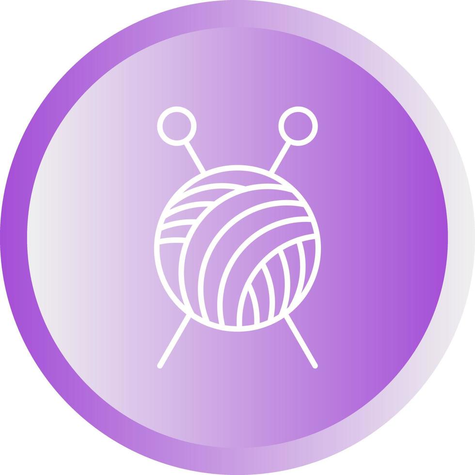 Knitting Vector Icon