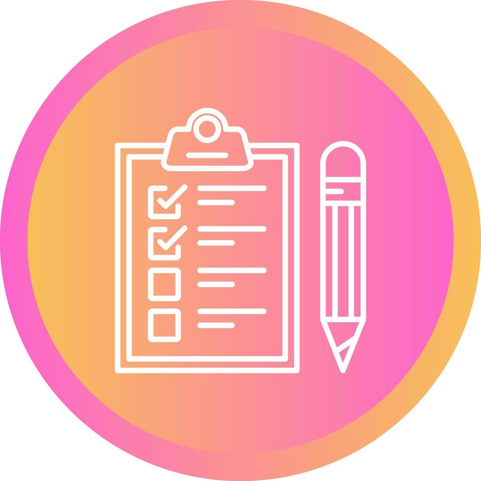 Exam Vector Icon