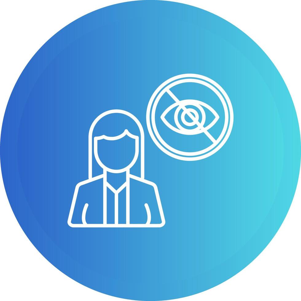Blind Vector Icon