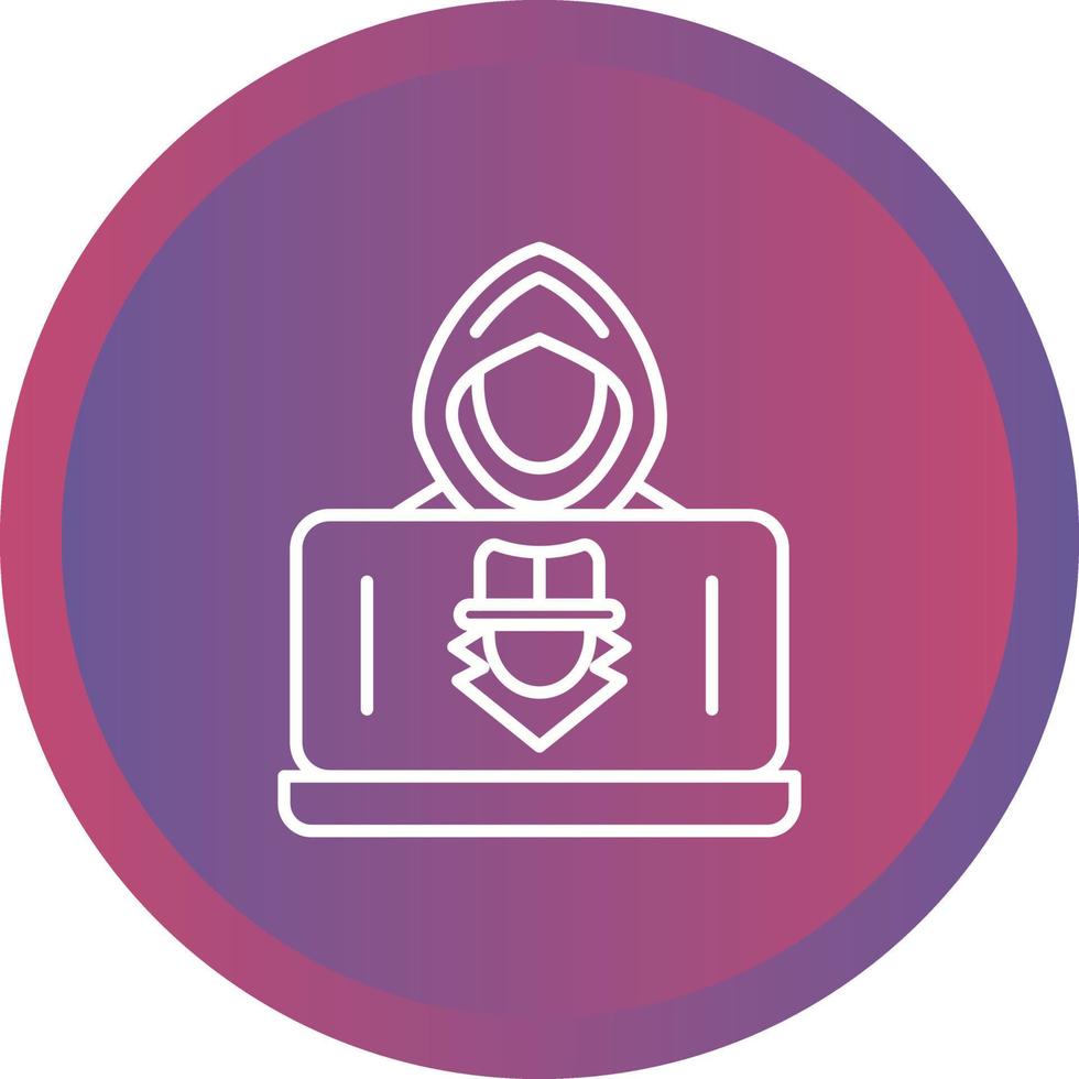 Hacker Vector Icon