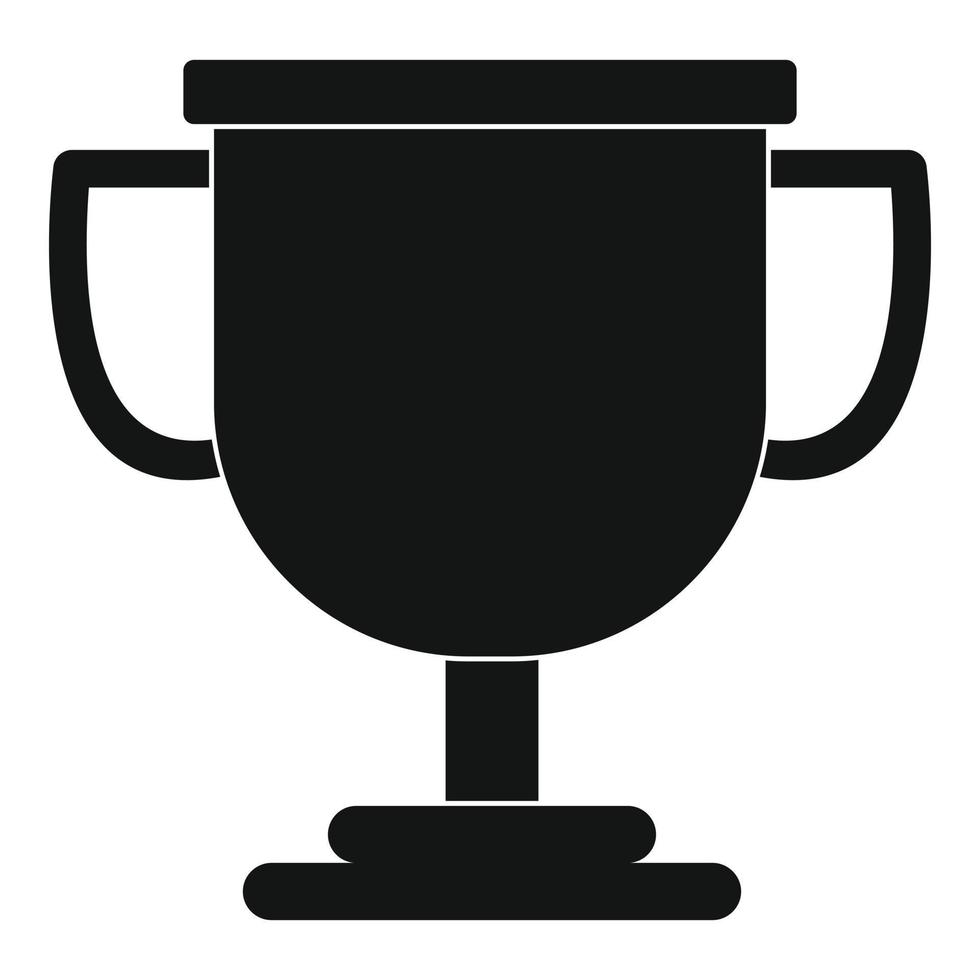 copa premio icono vector simple