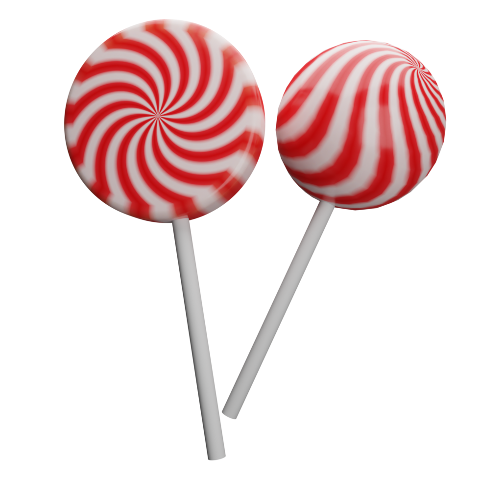 3d render lollipop png