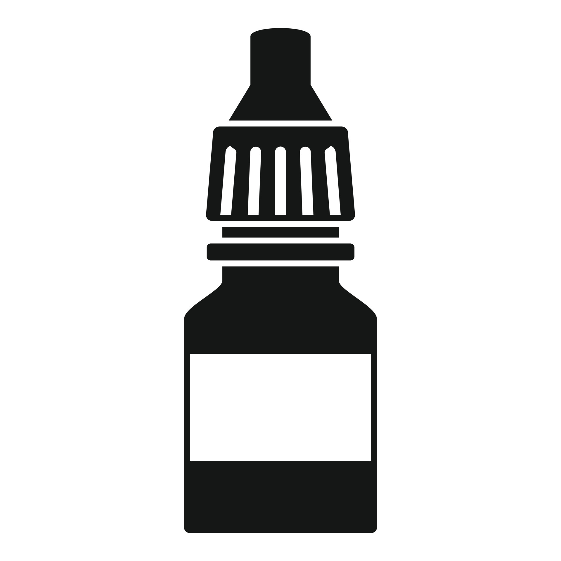 Drop bottle icon, simple style 14431886 Vector Art at Vecteezy