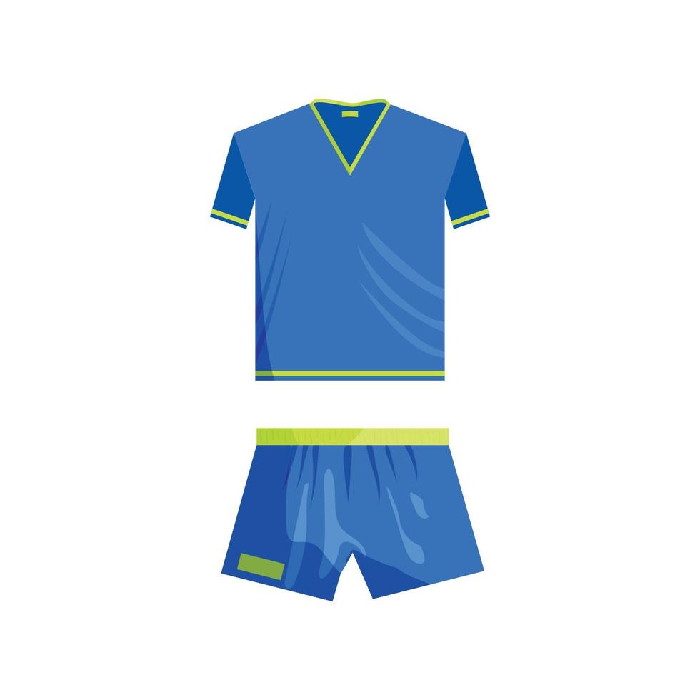 Sports uniforms icon, cartoon style vector
