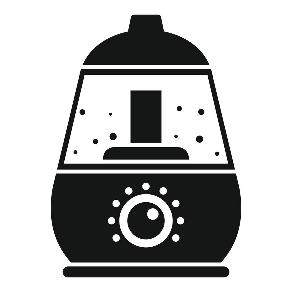 Room humidifier icon, simple style vector