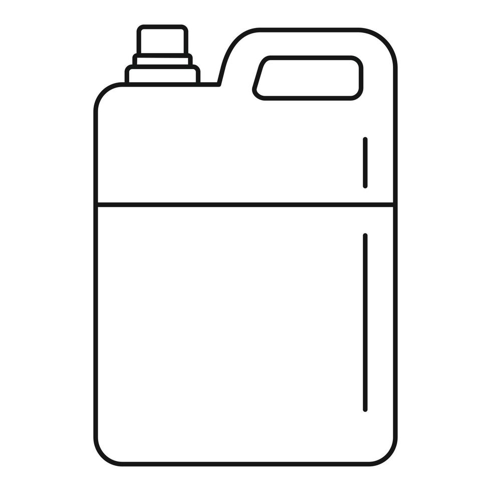 Pool chlorine canister icon, outline style 14432289 Vector Art at Vecteezy
