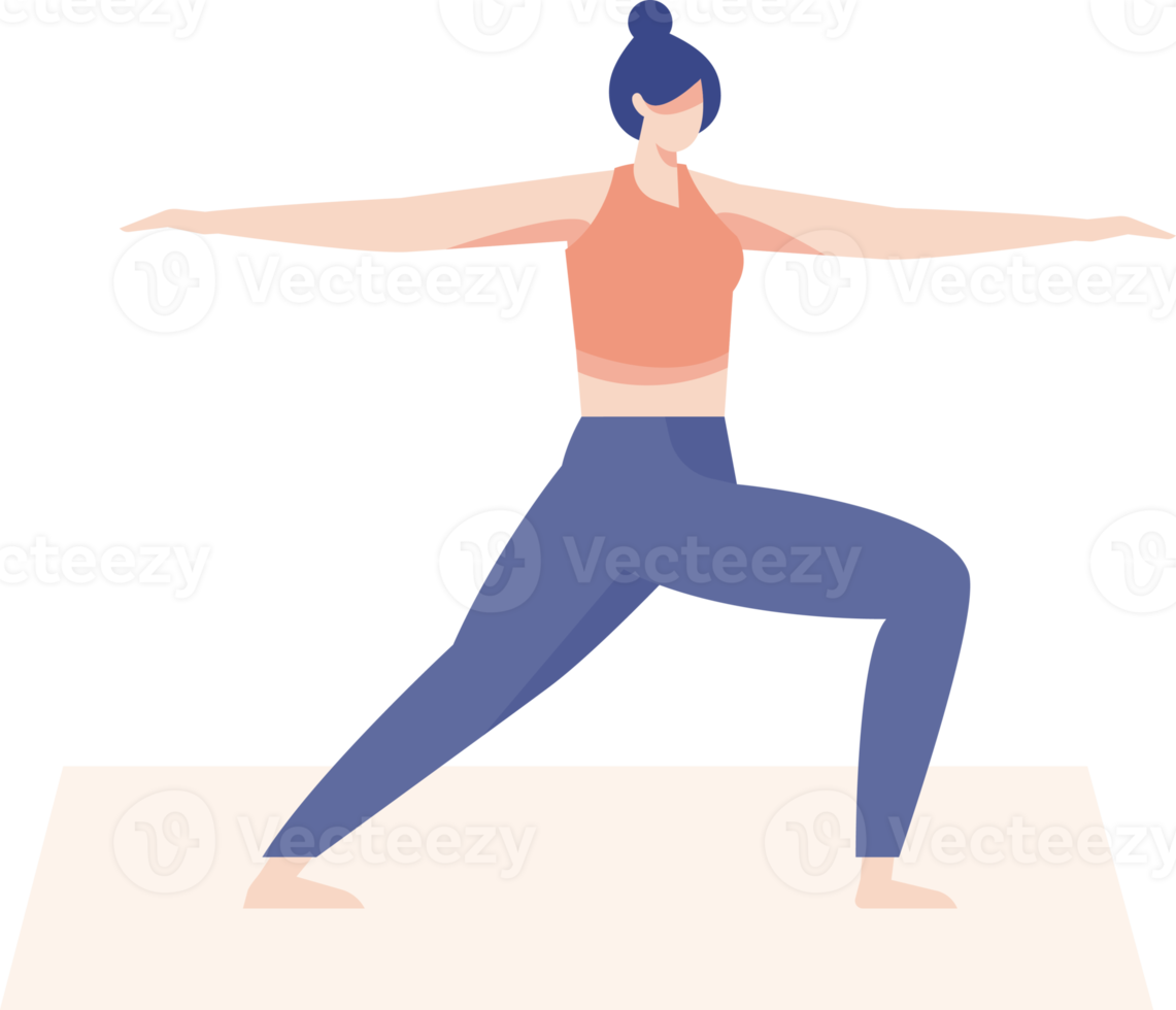 Free person doing yoga. illustration png 14432673 PNG with Transparent  Background