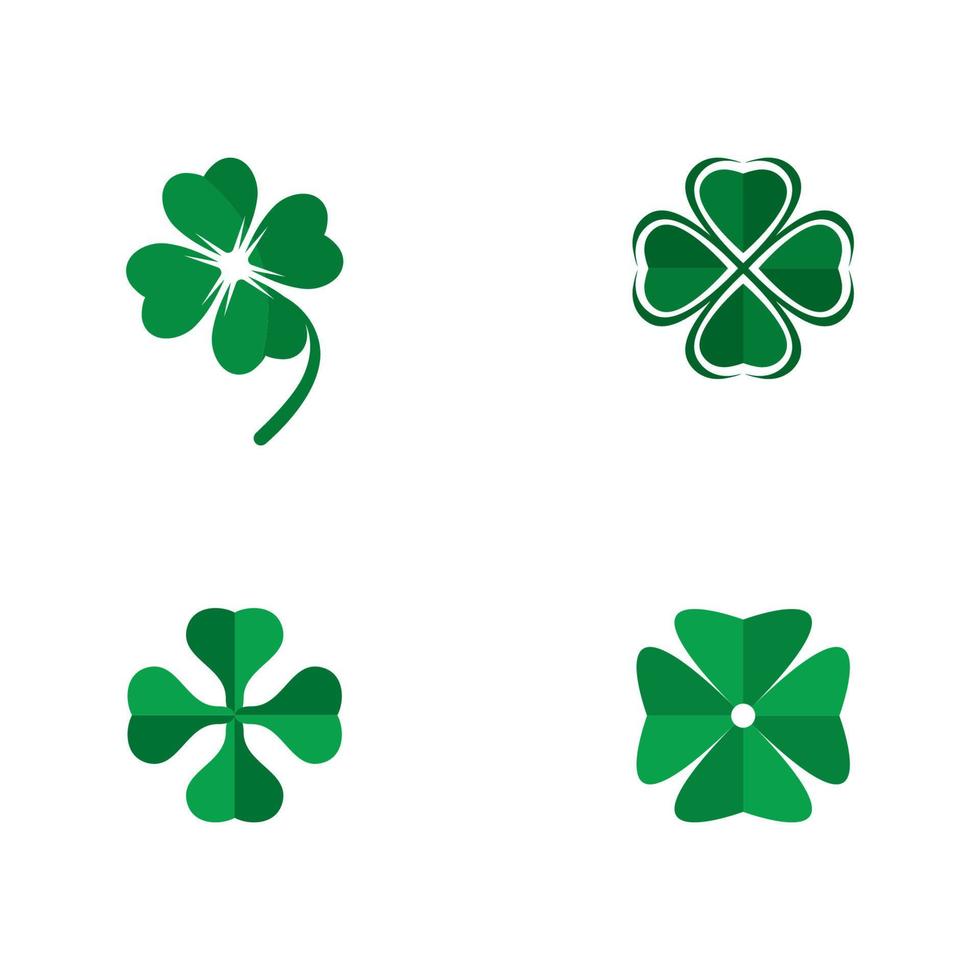 Clover Leaf Logo Template Design Vecto vector