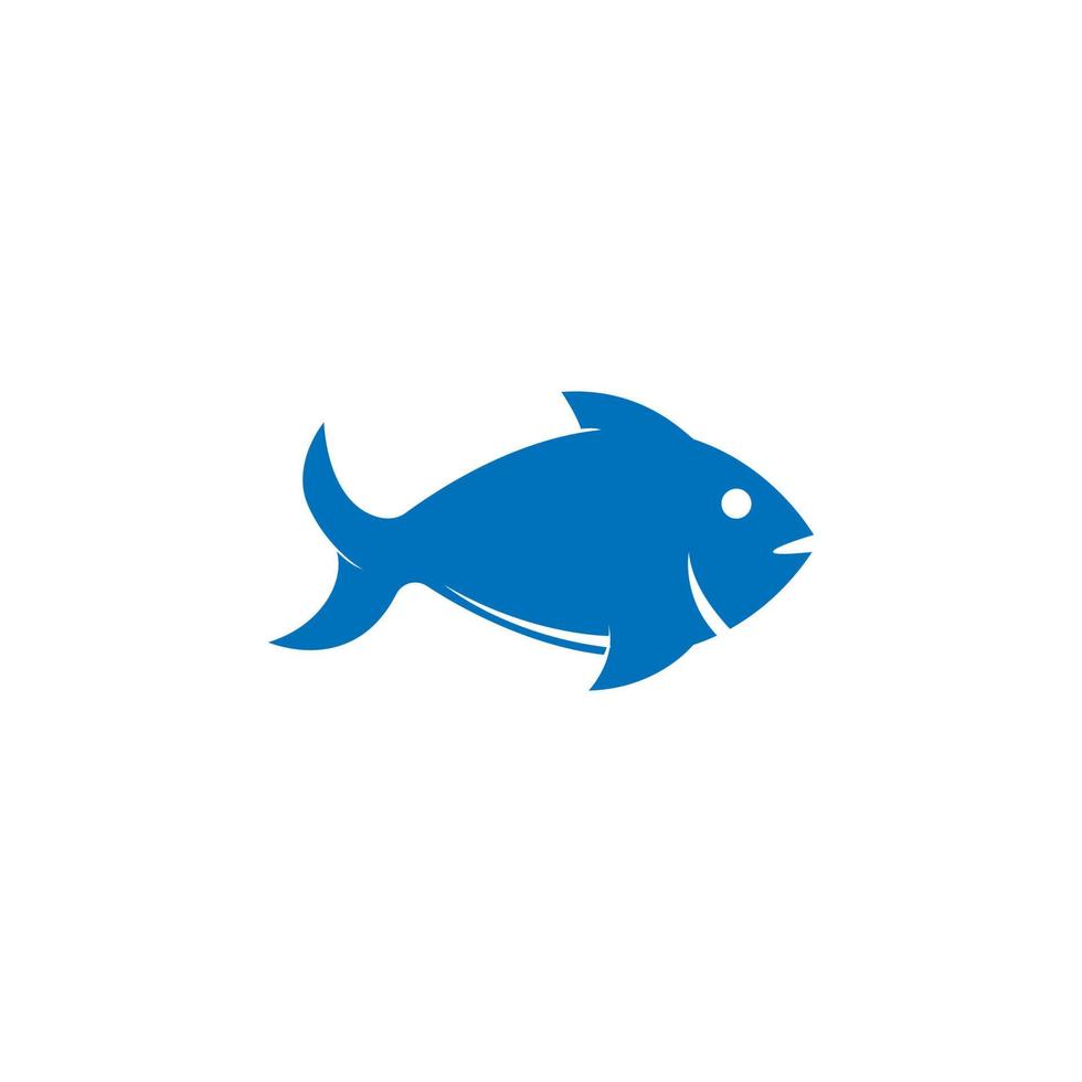 plantilla de logotipo de pescado. símbolo de vector creativo del club de pesca