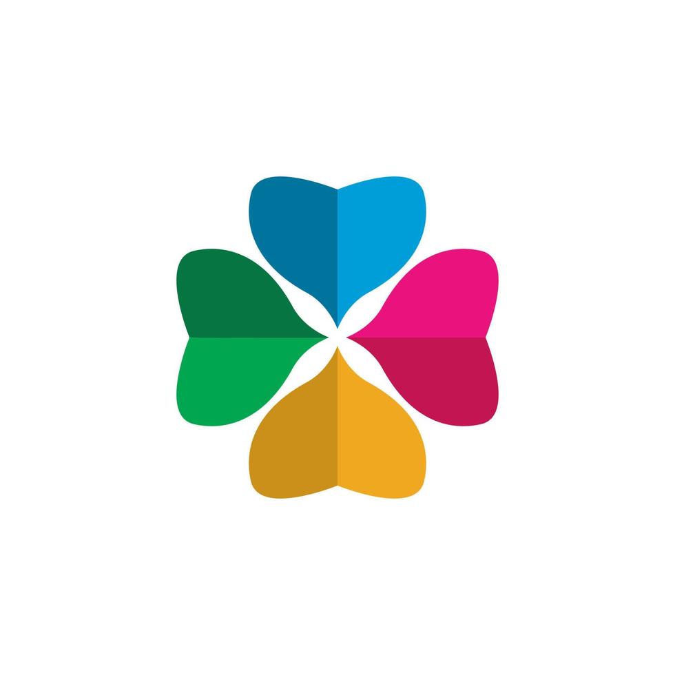 Clover Leaf Logo Template Design Vecto vector