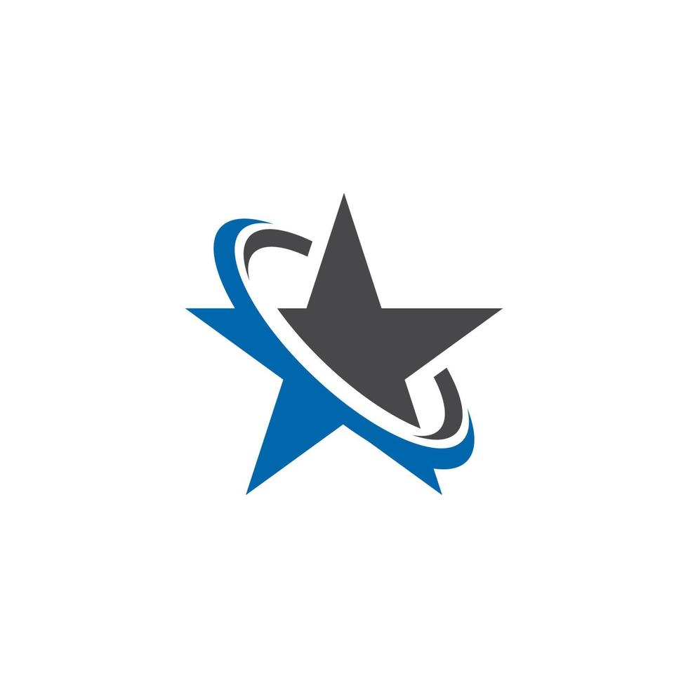 Star Logo Template vector icon illustration