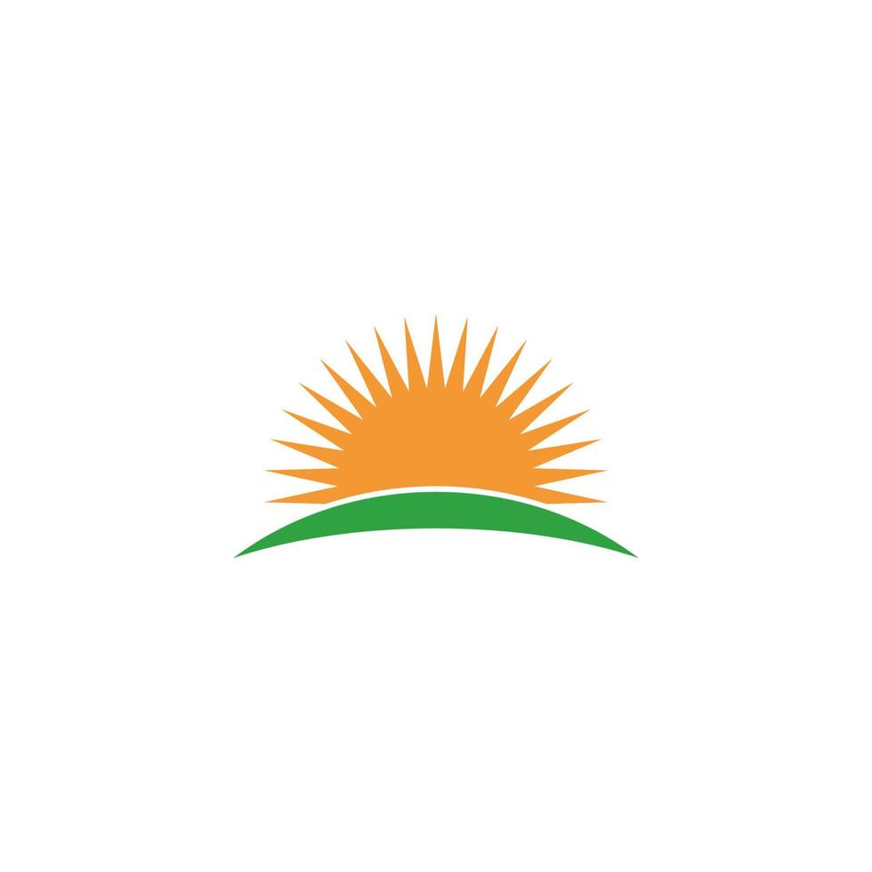 sun Logo Icon Vector illustration