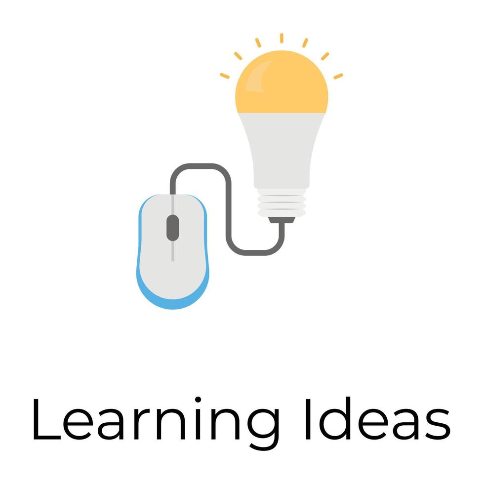 Trendy Learning Ideas vector