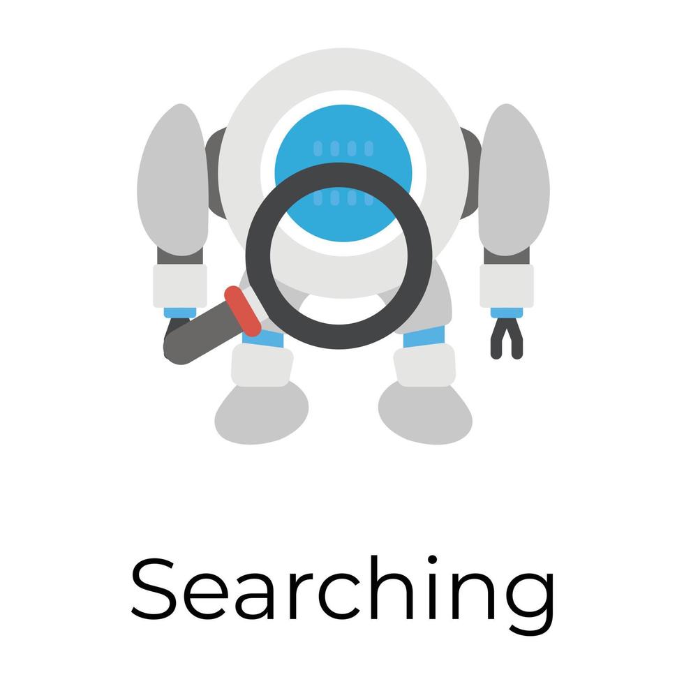 Trendy Searching Concepts vector