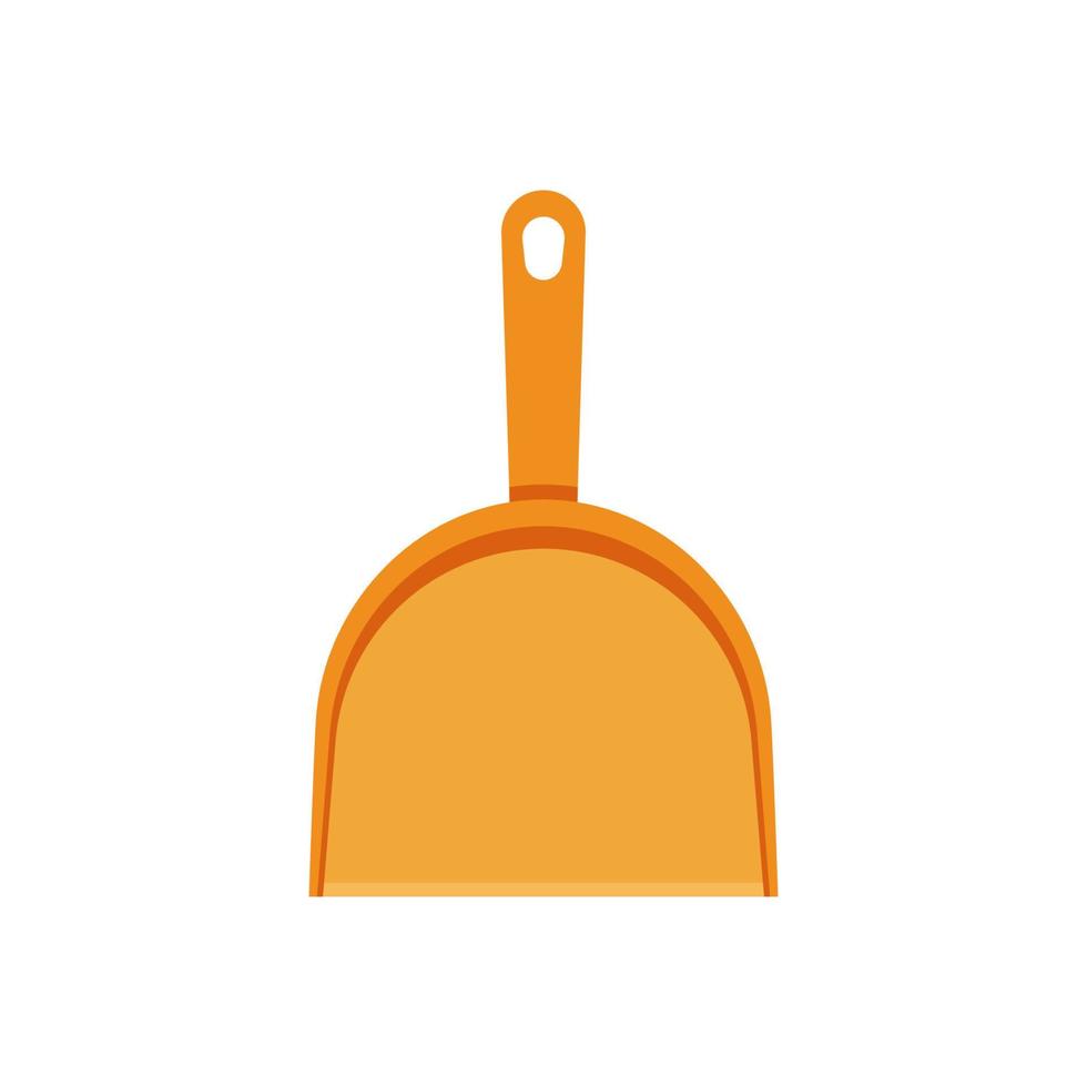 Dustpan flat design art vector