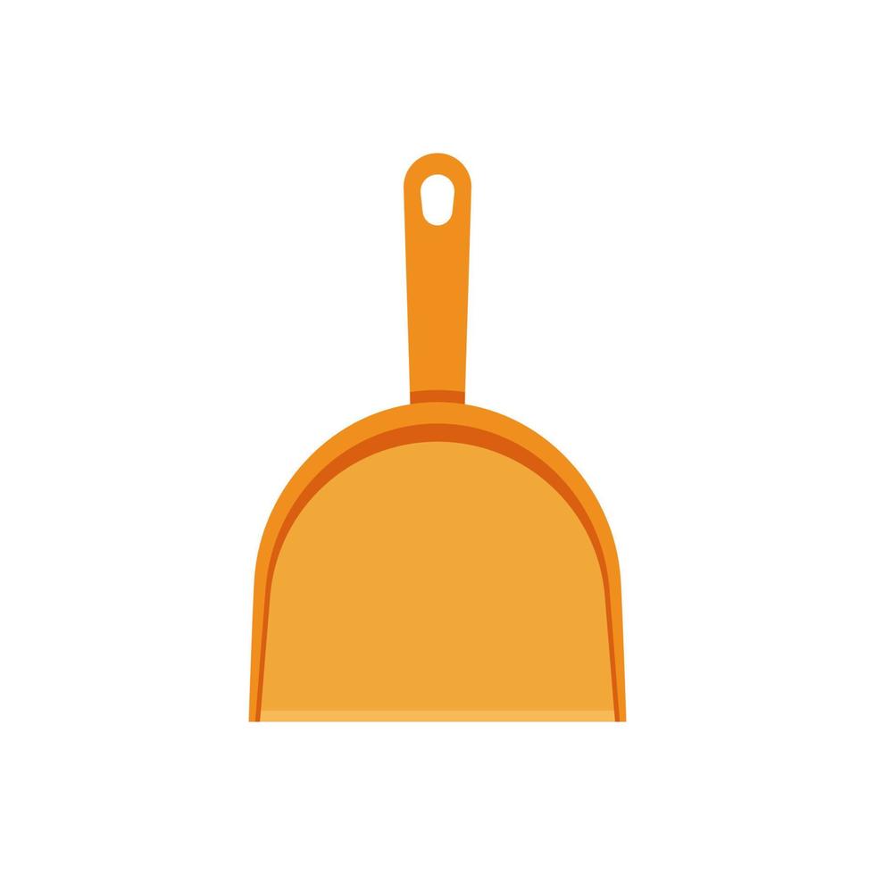 Dustpan flat design art vector