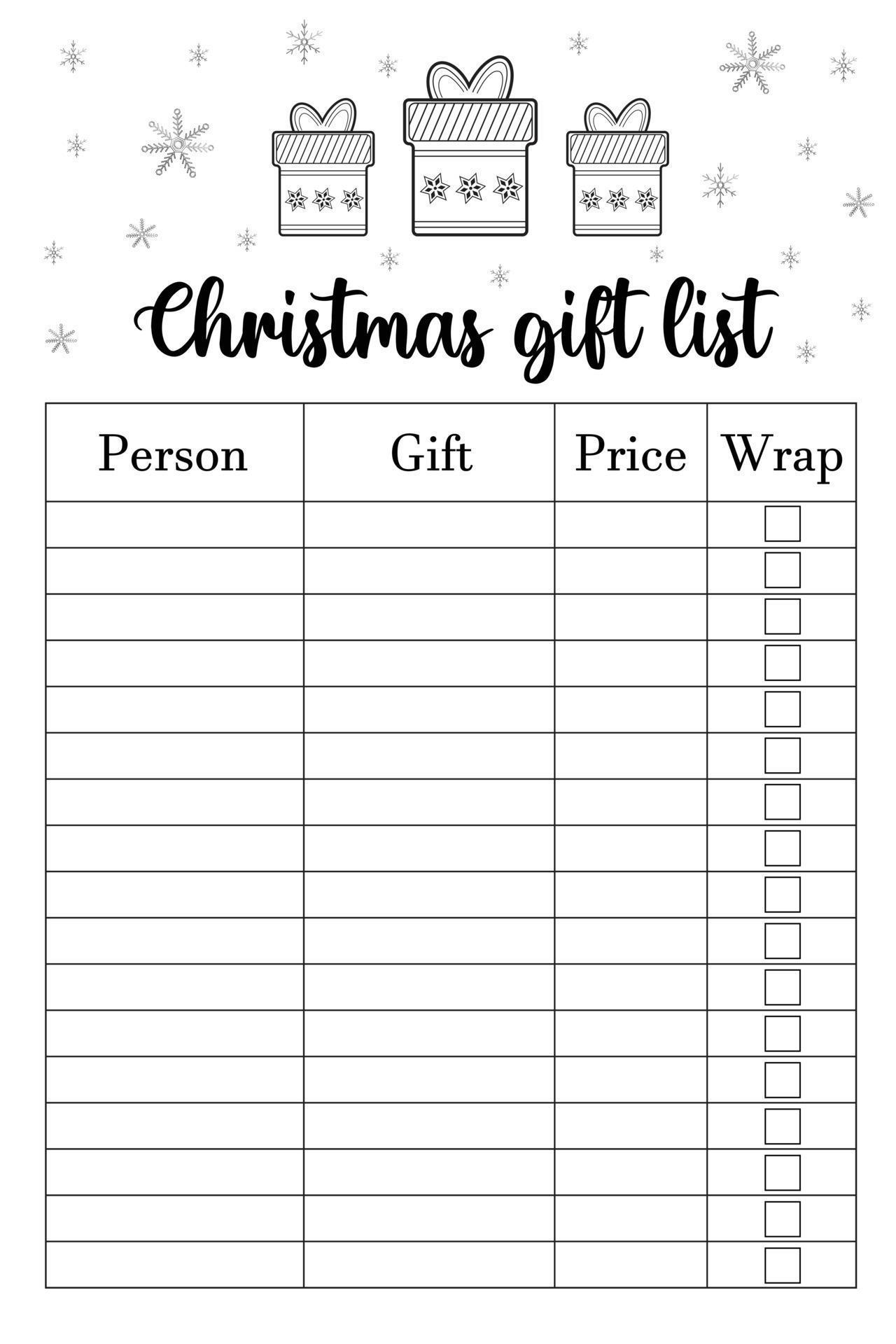 Christmas Gift List Blank Printable Vertical Notebook Page christmas-gift-list-blank-printable-vertical-notebook-page