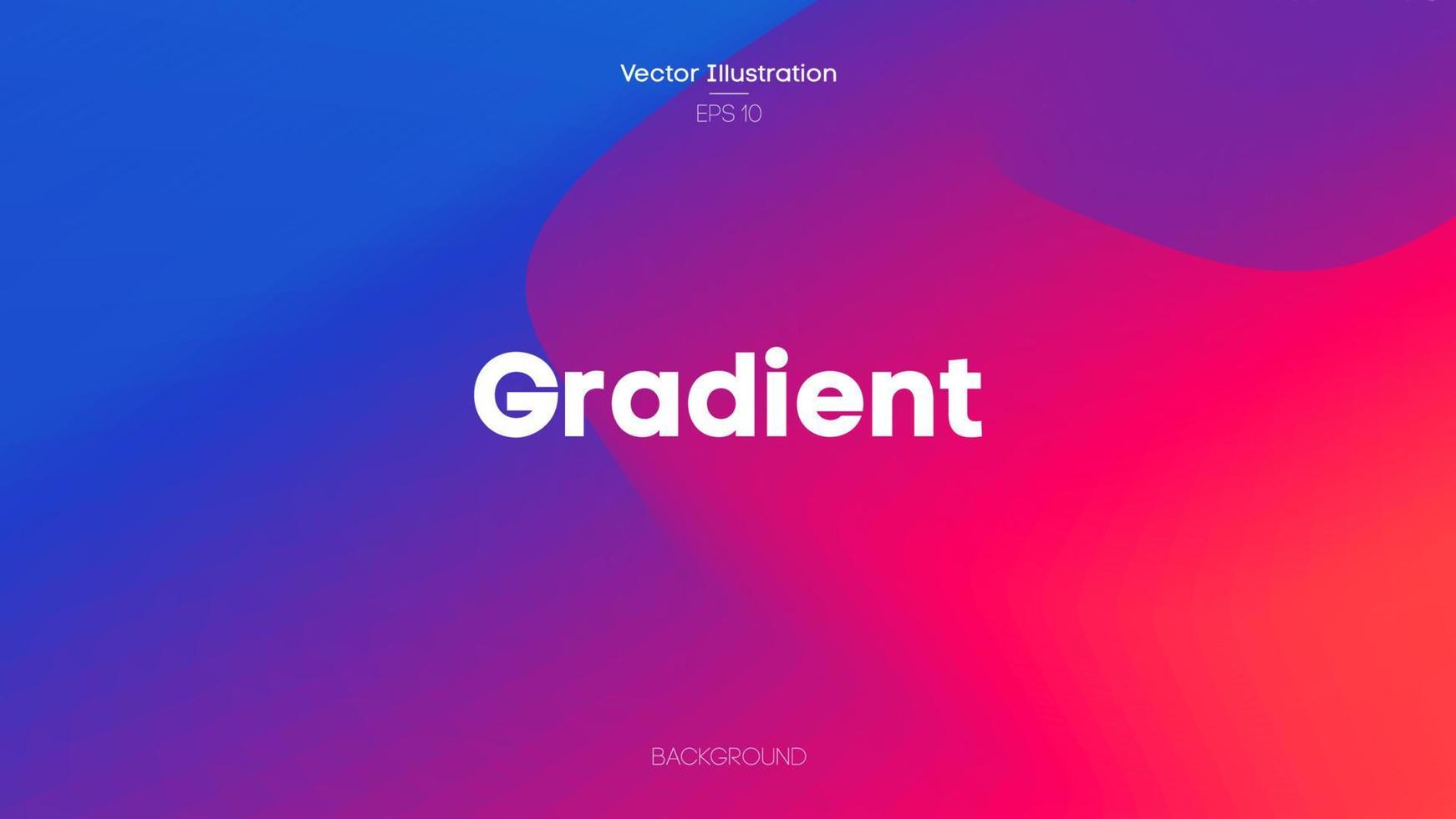 Gradient background color, vector illustration. Abstract background with fluid colors. EPS 10.