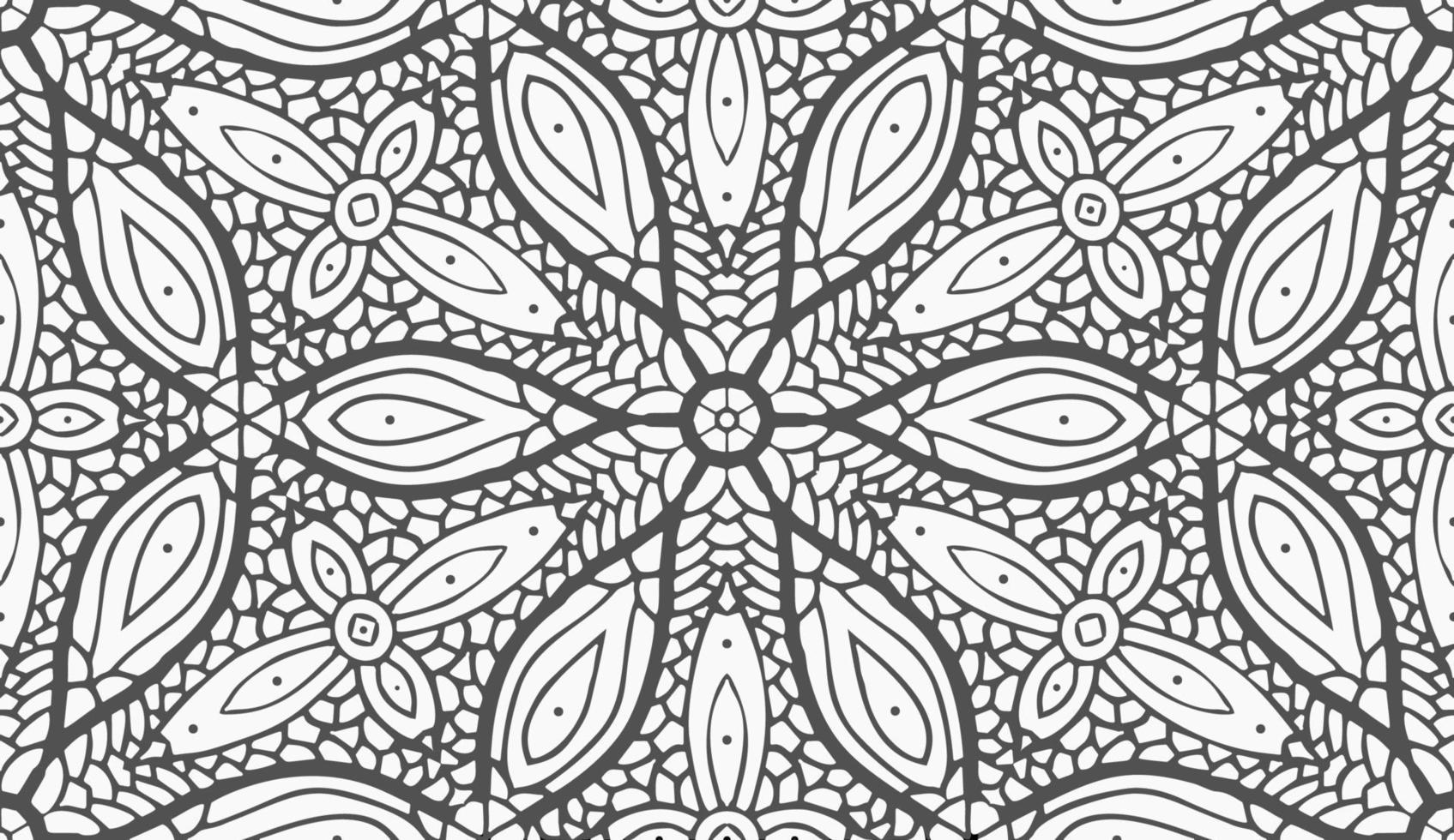 patrón de vector retro abstracto sin costuras sobre fondo blanco. concepto de impresión decorativa de patrón de rayas vectoriales. vector de fondo de arte abstracto floral transparente.