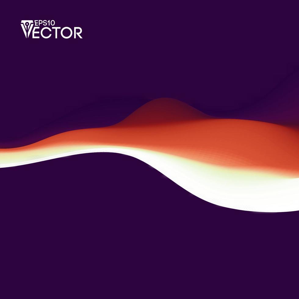 Vector landscape abstract gradient background. Color background texture landscape with fluid shapes.Motion Vector illustration. EPS 10