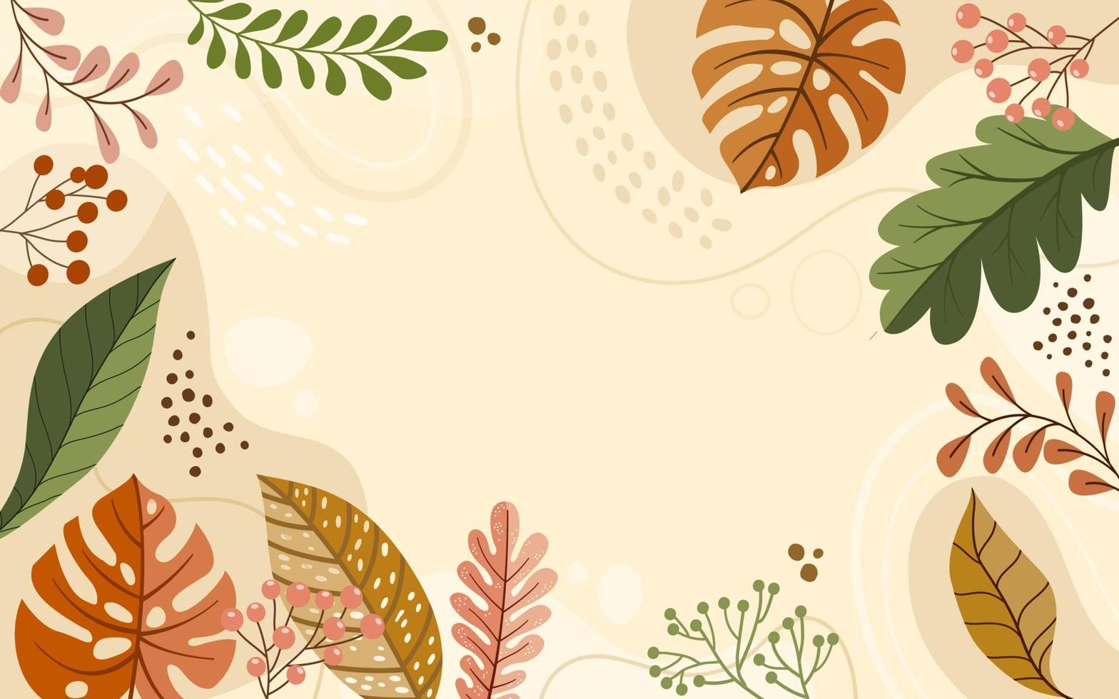 abstract autumn backgrounds for social media stories. Colorful banners with autumn leaves. vector