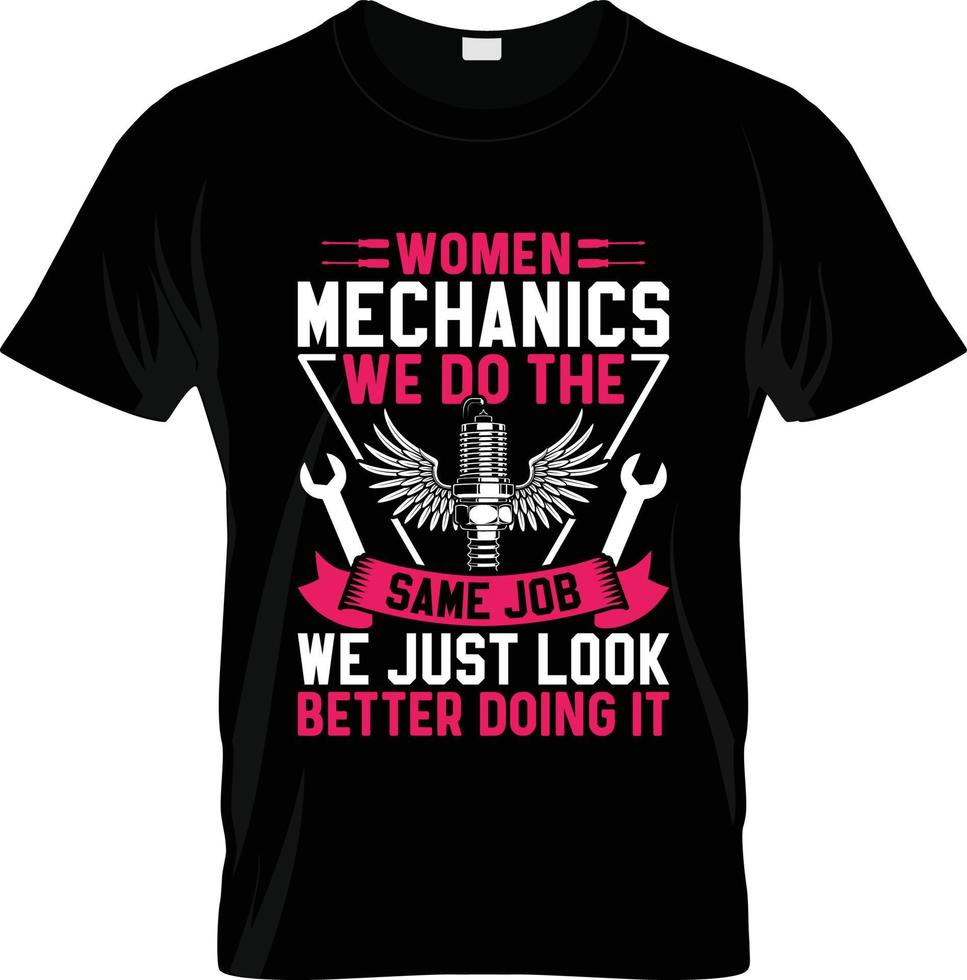 Mechanic t-shirt design, Mechanic t-shirt slogan and apparel design, Mechanic typography, Mechanic vector, Mechanic illustration vector