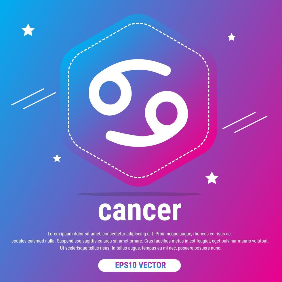Horoscope constellations with zodiac sign symbols on gradient light blue and pink background. Planets, stars and constellations in outer space. Telescope to study the stars. Eps10 Vector illustration