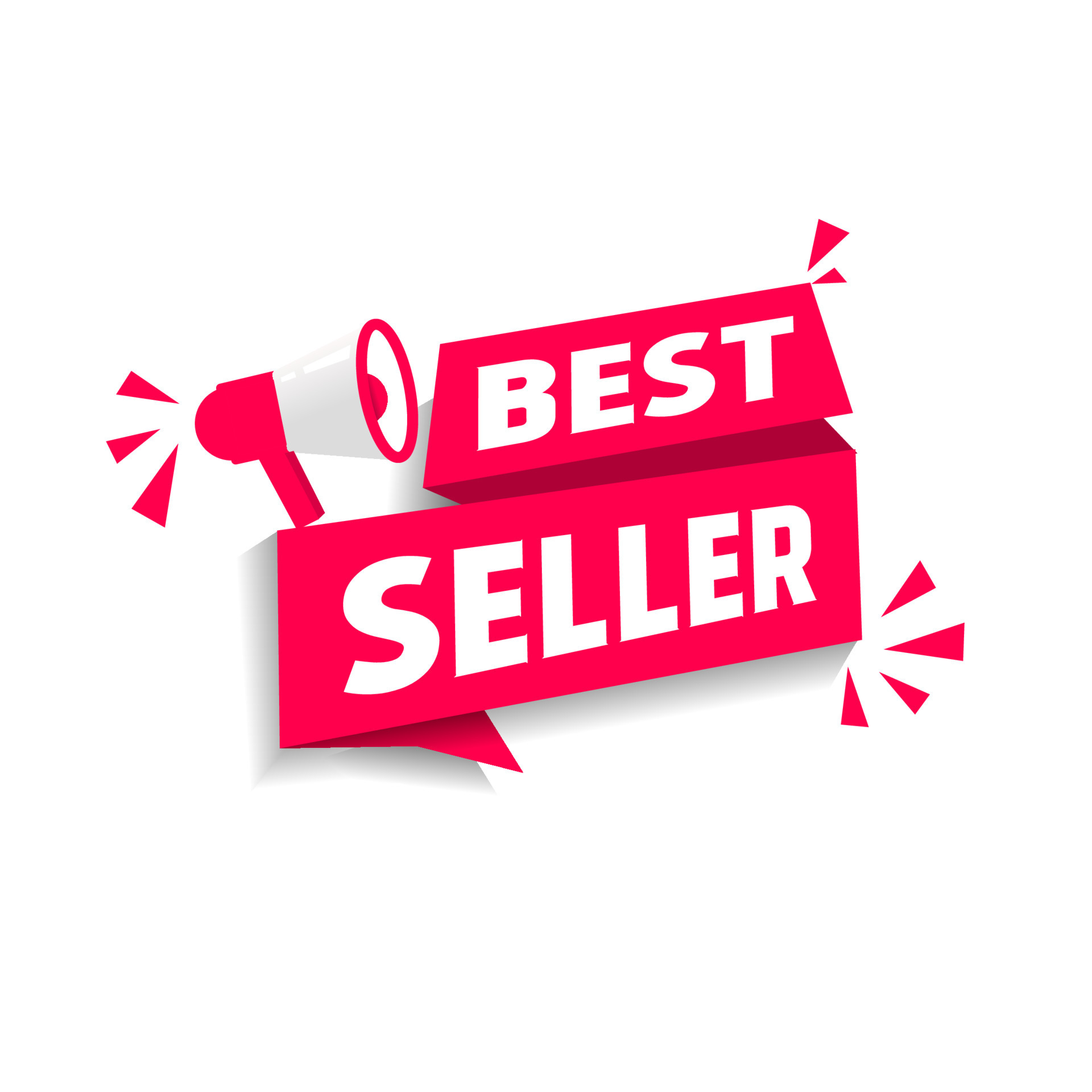 Best seller. Ribbon banner design. Flat vector illustration. 14435708  Vector Art at Vecteezy