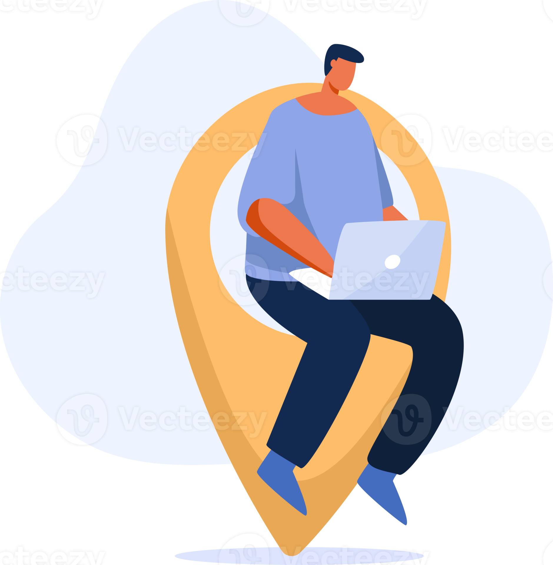 Remote Job Or Distance Work Png Illustration 14435734 PNG remote-job-or-distance-work-png-illustration-14435734-png