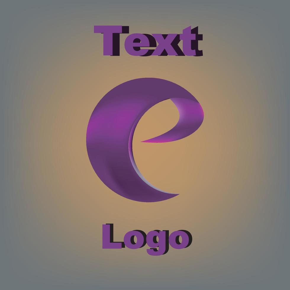 diseño de logotipo creativo de texto 2023 vector