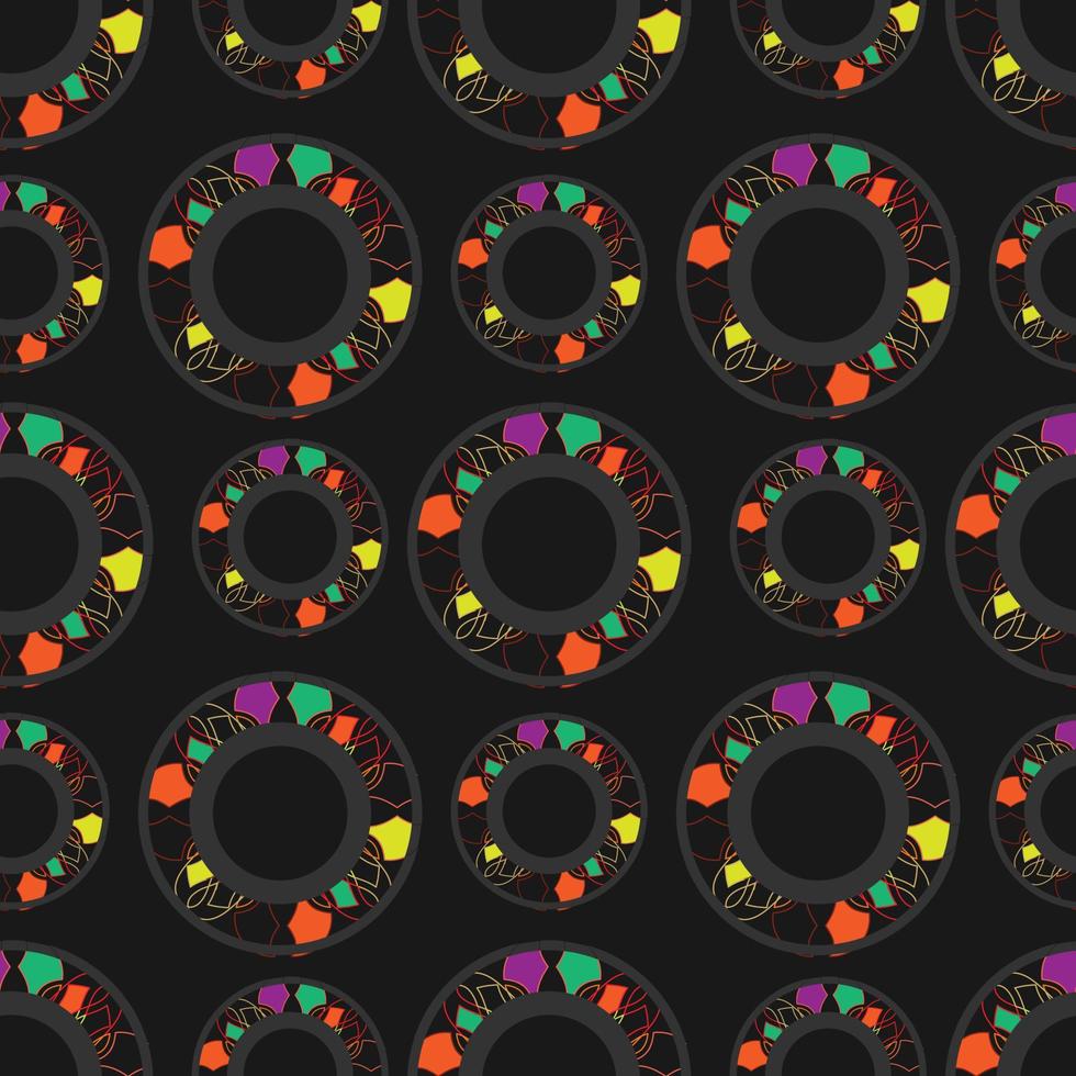 Abstract seamless pattern with geometric pattern. background, wallpaper,  home textile digital vector and flower shaped pattern new