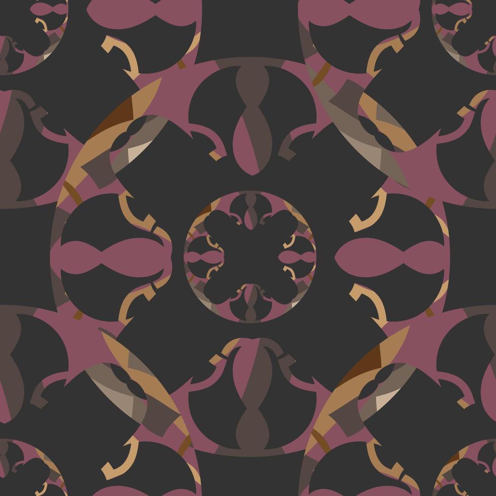 Abstract seamless pattern with geometric pattern. background, wallpaper,  home textile digital vector and flower shaped pattern new