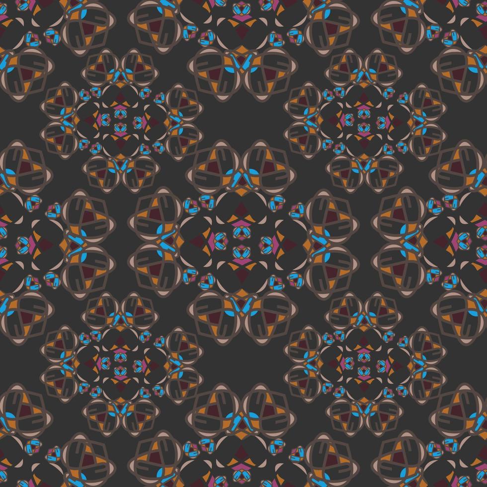 Abstract seamless pattern with geometric pattern. background, wallpaper,  home textile digital vector and flower shaped pattern new