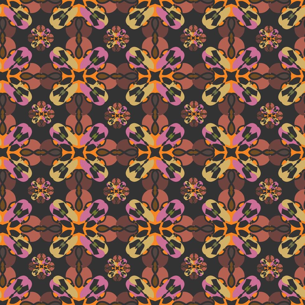 Abstract seamless pattern with geometric pattern. background, wallpaper,  home textile digital vector and flower shaped pattern new
