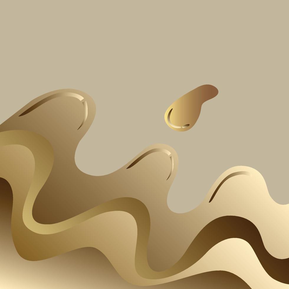 abstract brown abstract art background vector illustration