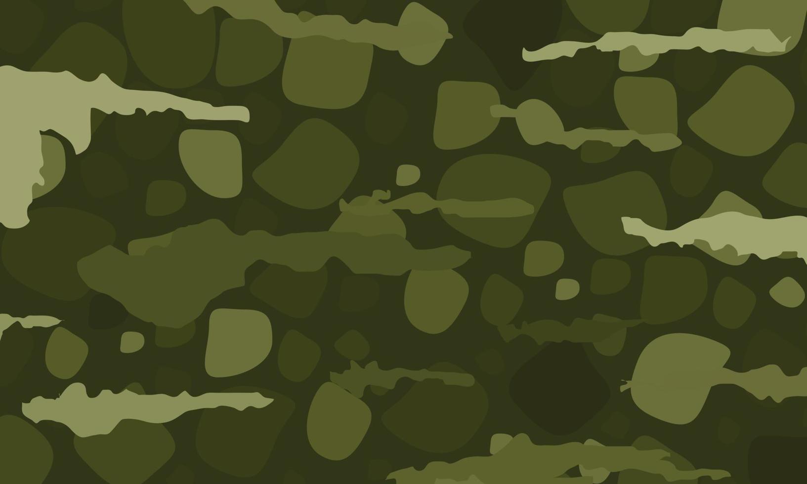 Ilustración de vector de patrón de camuflaje militar abstracto