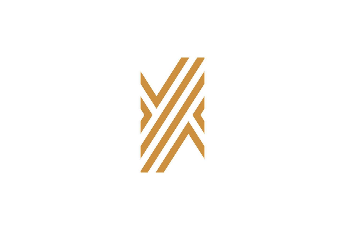 Simple and Modern Letter Y Monoline Logo vector