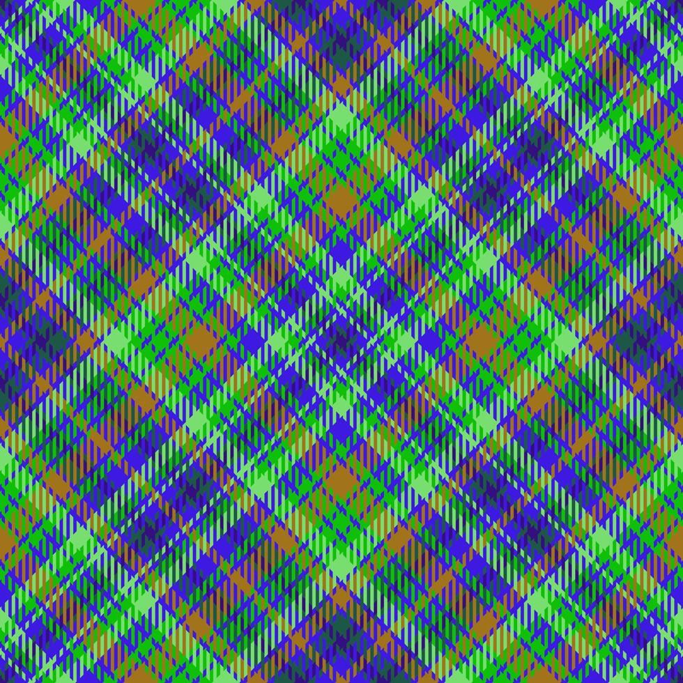 Check seamless background. Plaid fabric pattern. Vector tartan textile texture.