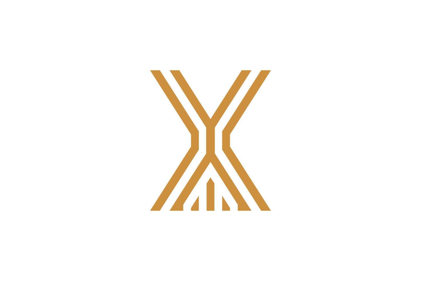 Simple and Modern Letter Y Monoline Logo vector