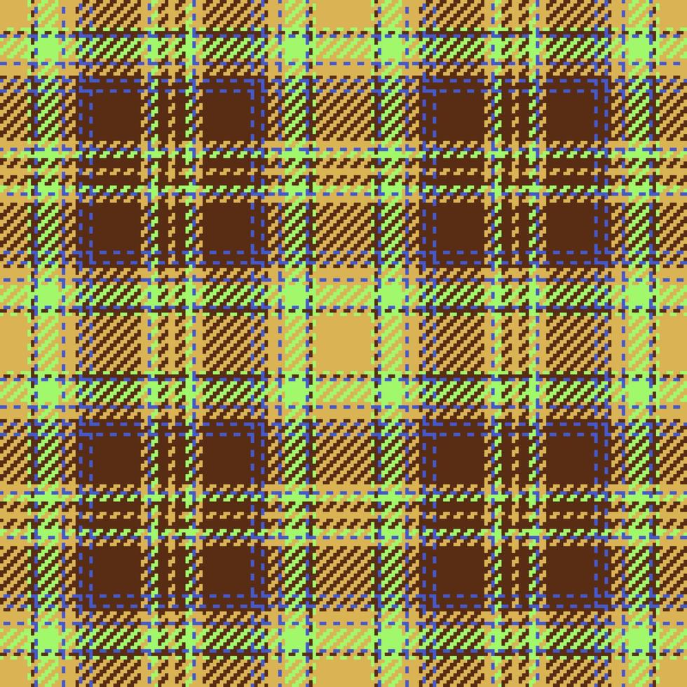 Plaid fabric background. Texture vector tartan. Seamless check pattern textile.