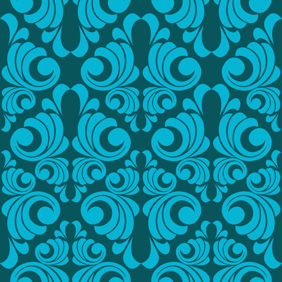 Vector damask vintage baroque scroll ornament swirl. Victorian monogram heraldic shield swirl. Retro floral leaf pattern border foliage antique  acanthus calligraphy engraved tattoo. seamless pattern