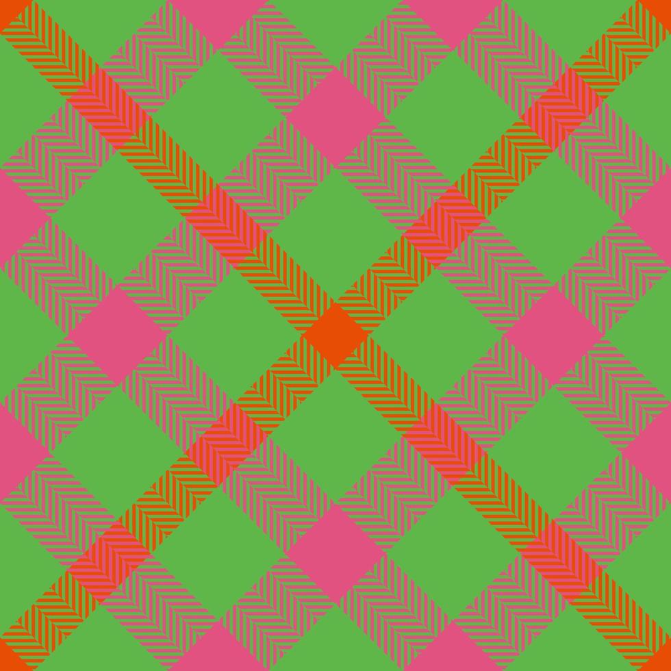 Fabric seamless background. Texture check tartan. Plaid textile pattern vector. vector