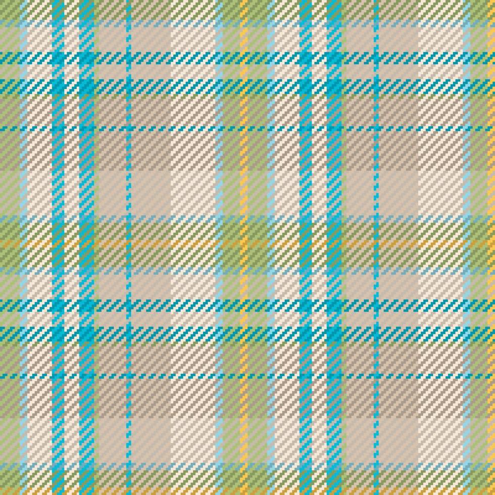 Seamless pattern of scottish tartan plaid. Repeatable background with check fabric texture. Vector backdrop striped textile print.