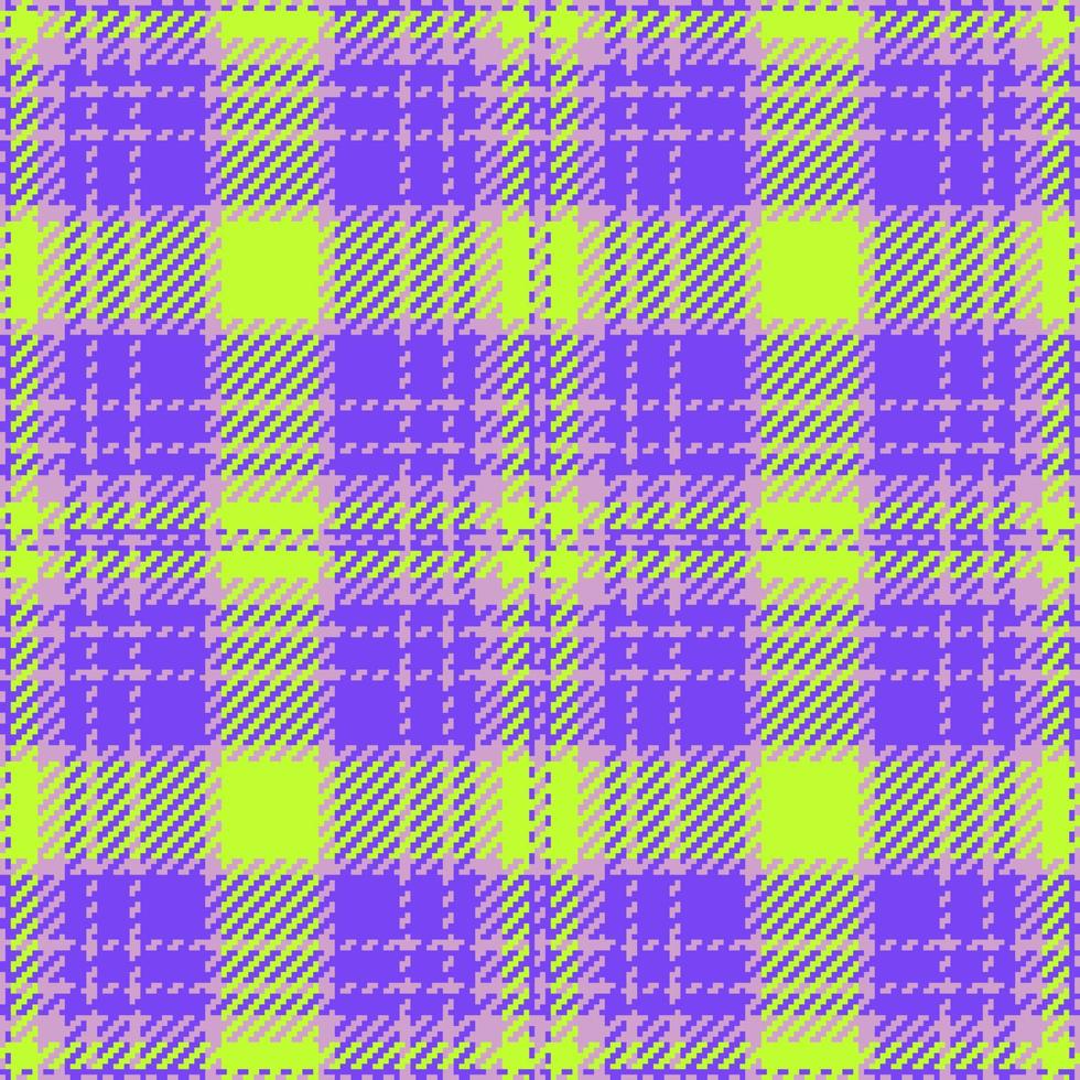 Pattern plaid seamless. Texture textile tartan. Fabric vector background check.