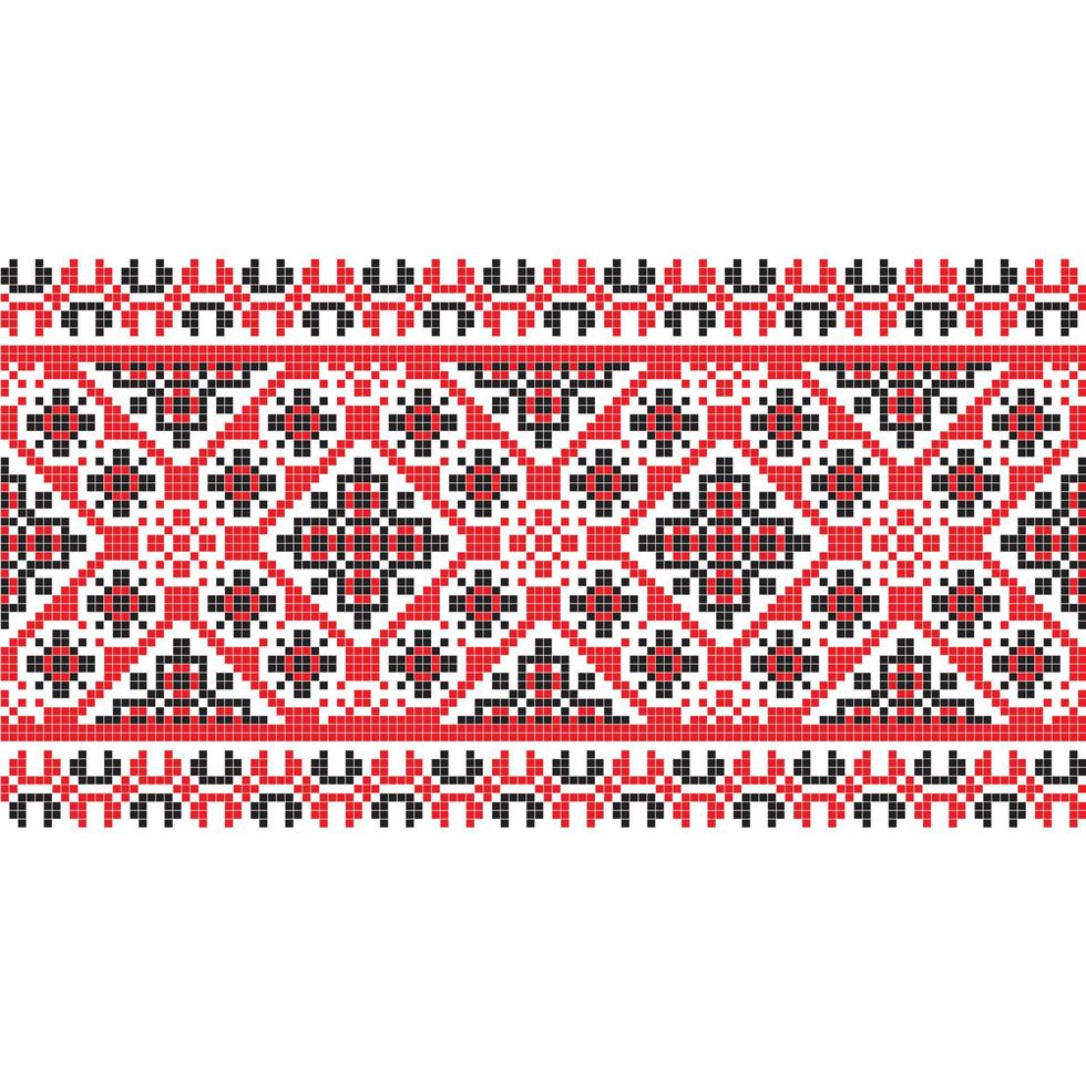 national pattern fabric texture horizontal vector